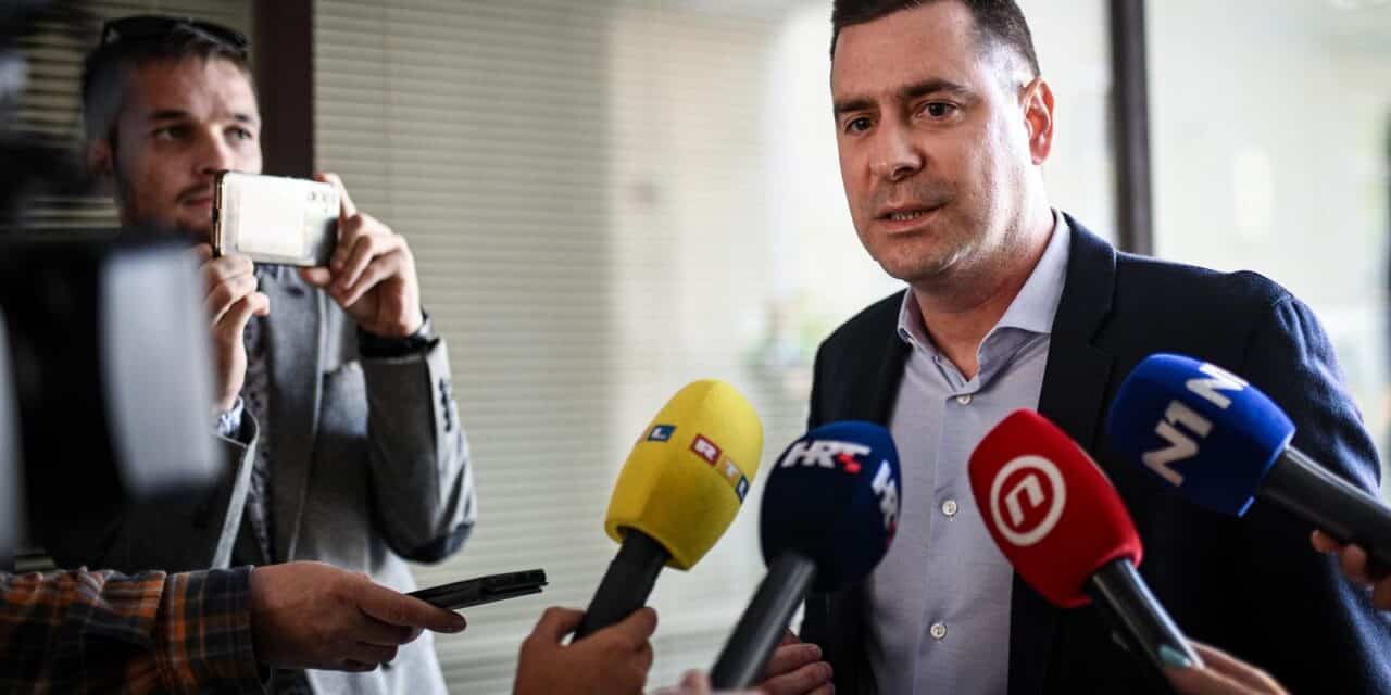 Zagreb: Dolazak članova HDZ-a na sjednicu Predsjedništva stranke