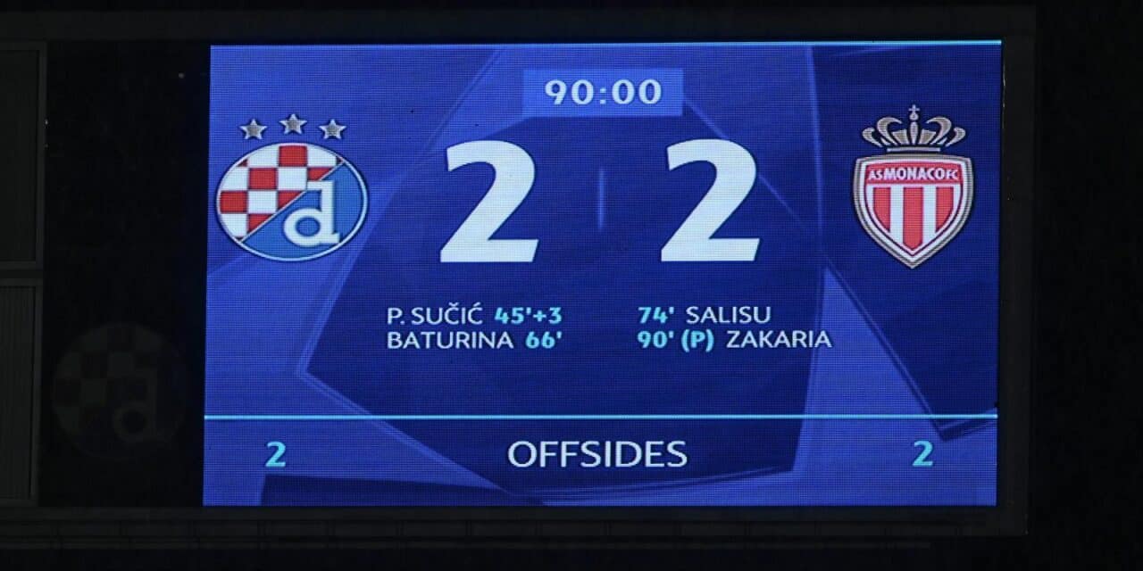 Zagreb: DInamo ostao bez pobjede nad Monacom