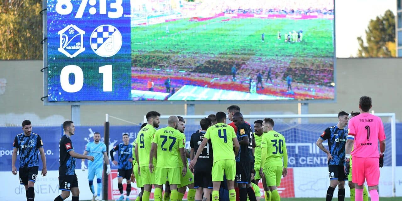 Varaždin: NK Varaždin i GNK Dinamo u utakmici  9. kola Prve HNL
