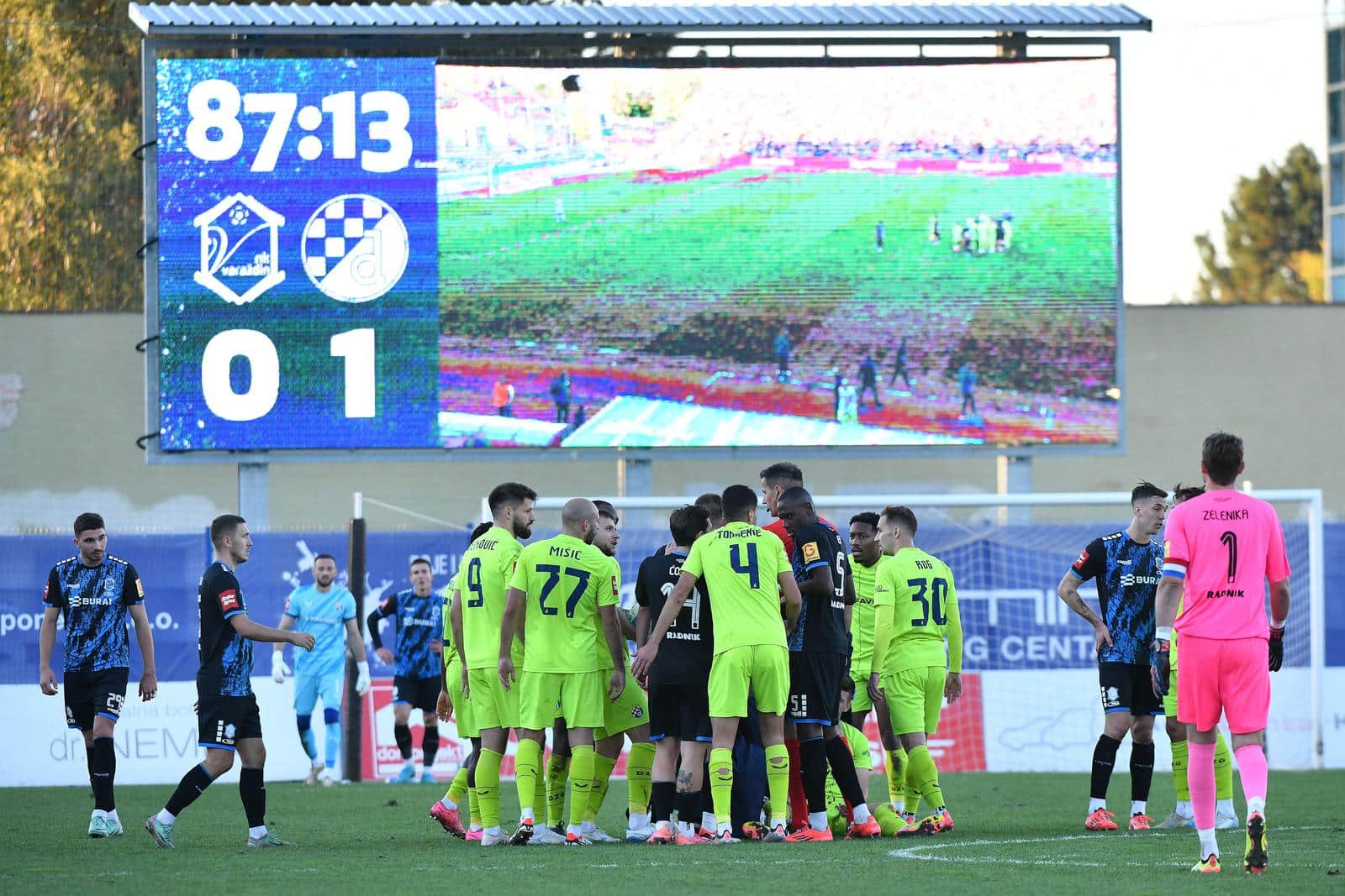 Varaždin: NK Varaždin i GNK Dinamo u utakmici 9. kola Prve HNL