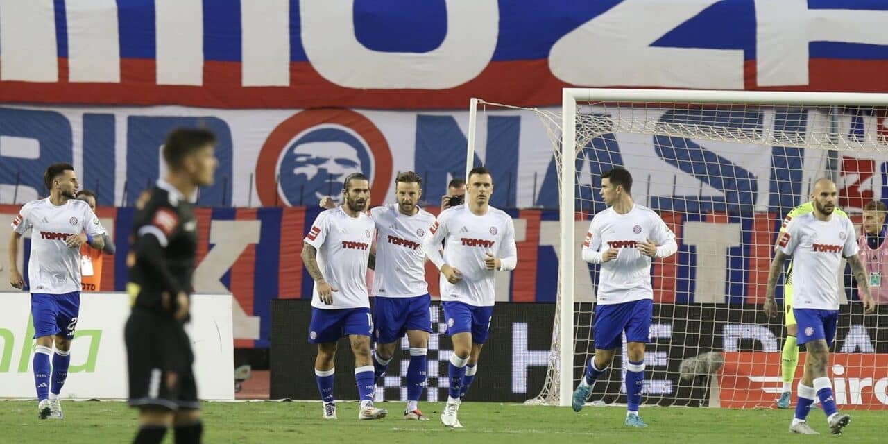 Split: HNK Hajduk i HNK Šibenik u utakmici  9. kola Prve HNL
