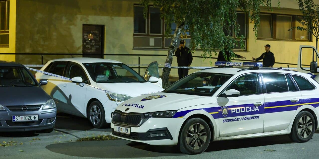 Zagreb: Policijski očevid ispred Doma zdravlja na Knežiji