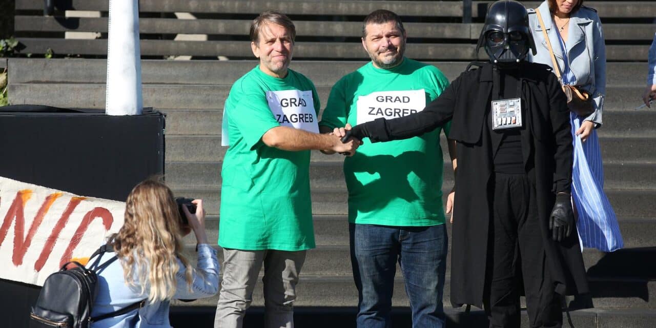 Zagreb: Pereformans Zelene akcije zbog odabira štetnog spaljivanja otpada