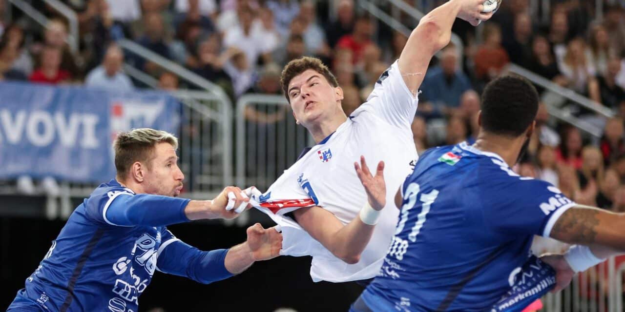 Zagreb: RK Zagreb protiv OTP Bank Pick Szeged u utakmici EHF Lige prvaka