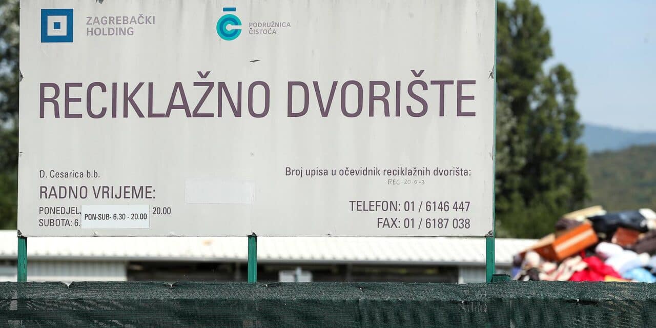 U Zagrebu se neko vrijeme ne odvozi glomazni otpad
