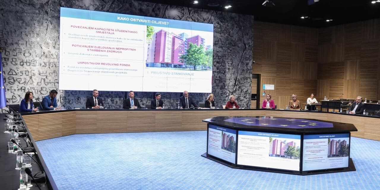 Zagreb: Branko Bačić predstavio je Nacionalni plan stambene politike Republike Hrvatske do 2030. godine