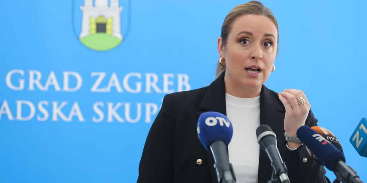 Zagreb: Konferencija za medije zastupnice Dine Vasić
