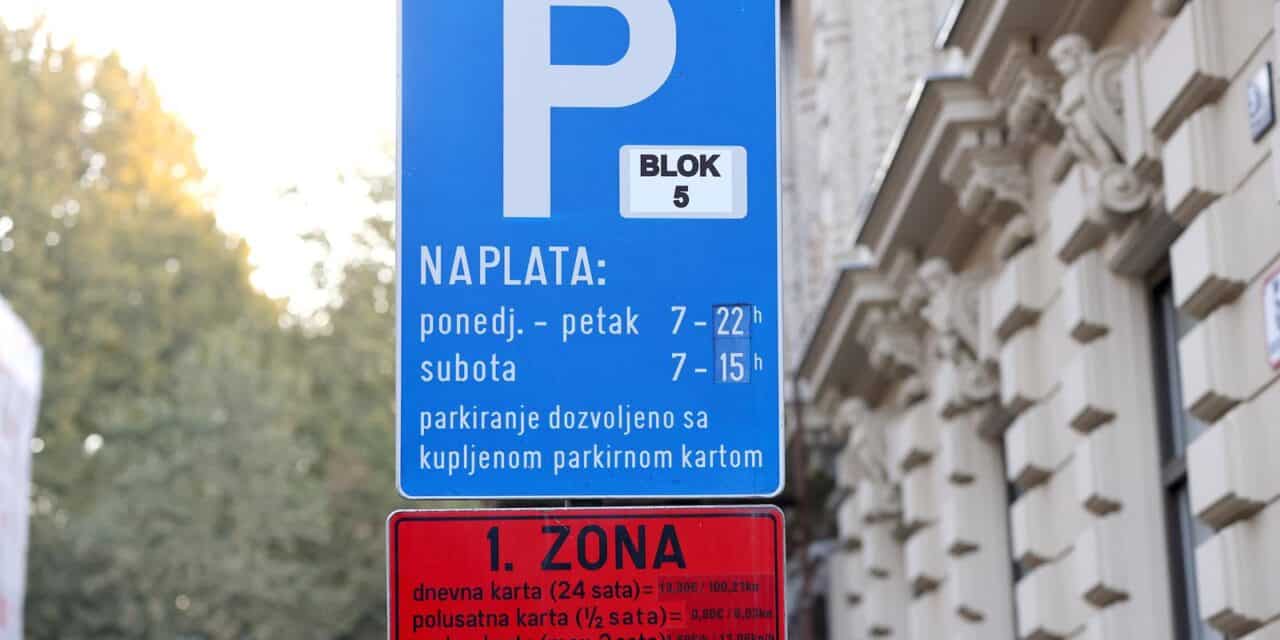 Vrijeme naplate parking blokovsko parkiranje kontrola