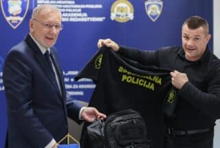 Zagreb: Božinović i Mirko Filipović potpisali ugovor o volontiranju na Policijskoj akademiji