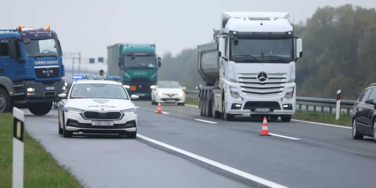 Vozač kamiona poginuo pri slijetanju s autoceste A3 kod čvora Križ