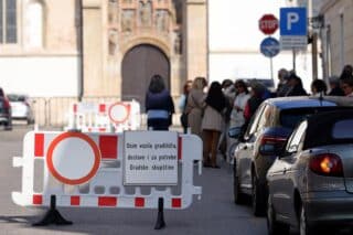 Zagreb: Trg svetog Marka je od ovog tjedna zatvoren za promet