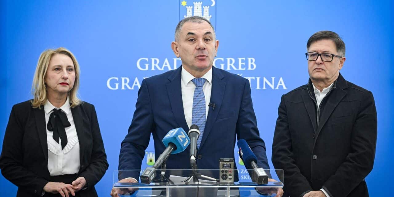 Zagreb: Konferencija za medije zastupnika Plavog grada o nezakonitim odlukama Gradske skupštine
