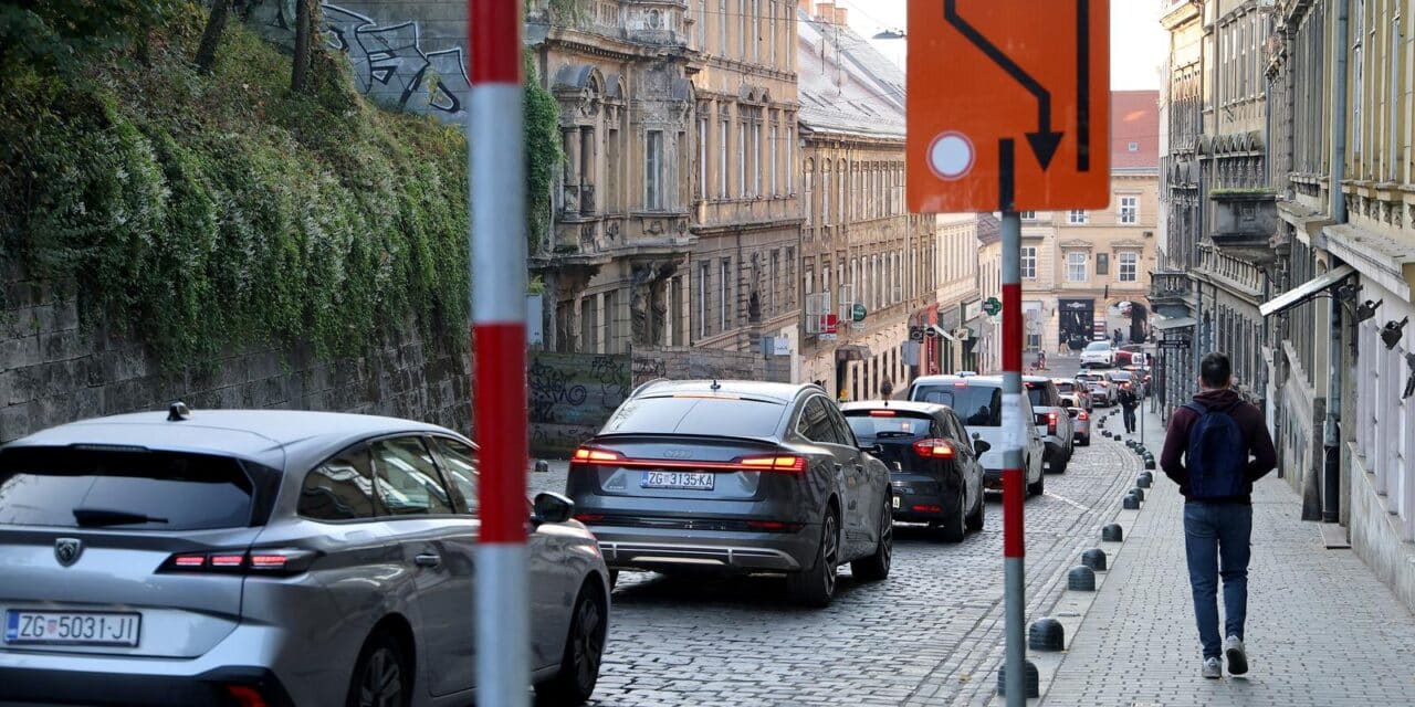 Zagreb:  Ogromne gužve na Tuškancu i u Mesničkoj