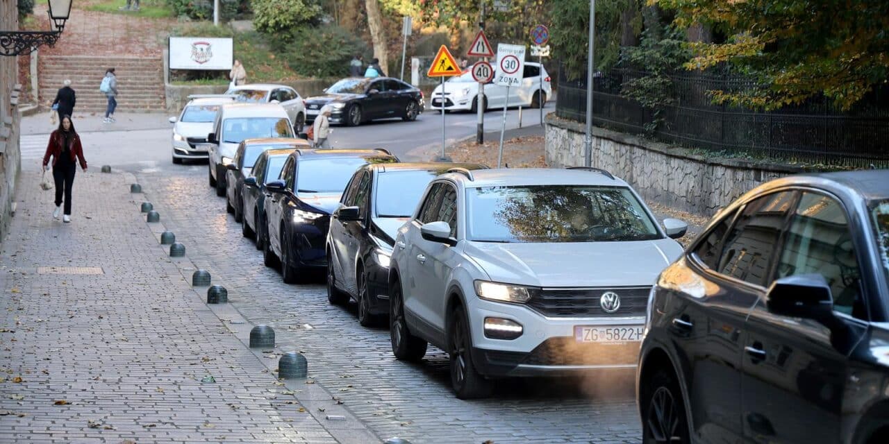 Zagreb:  Ogromne gužve na Tuškancu i u Mesničkoj
