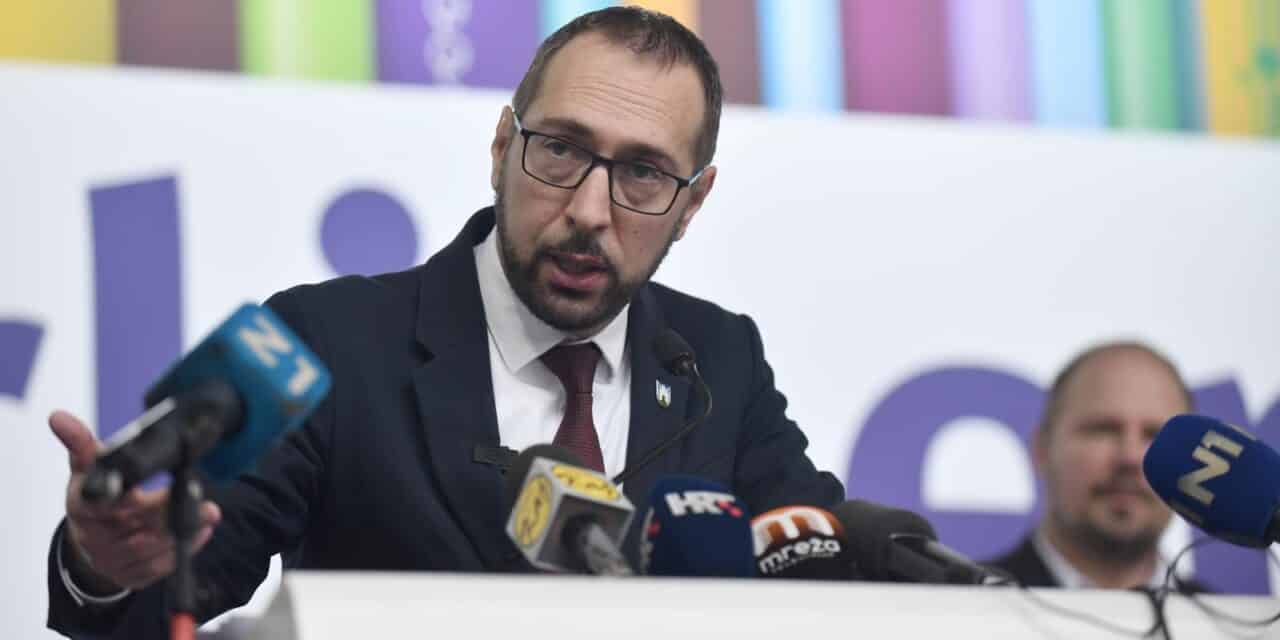 Zagreb: Predsjednik Milanović i gradonačelnik Tomašević na otvorenju Interlibera 2024.
