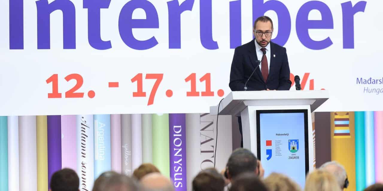 Zagreb: Predsjednik Milanović i gradonačelnik Tomašević na otvorenju Interlibera 2024.