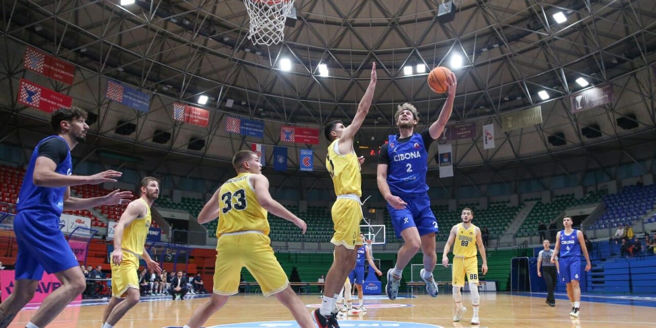 Zagreb: Utakmica 8. kola državnog prvenstva košarkaša Cibona – Dubrava