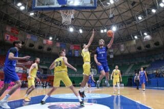 Zagreb: Utakmica 8. kola državnog prvenstva košarkaša Cibona – Dubrava