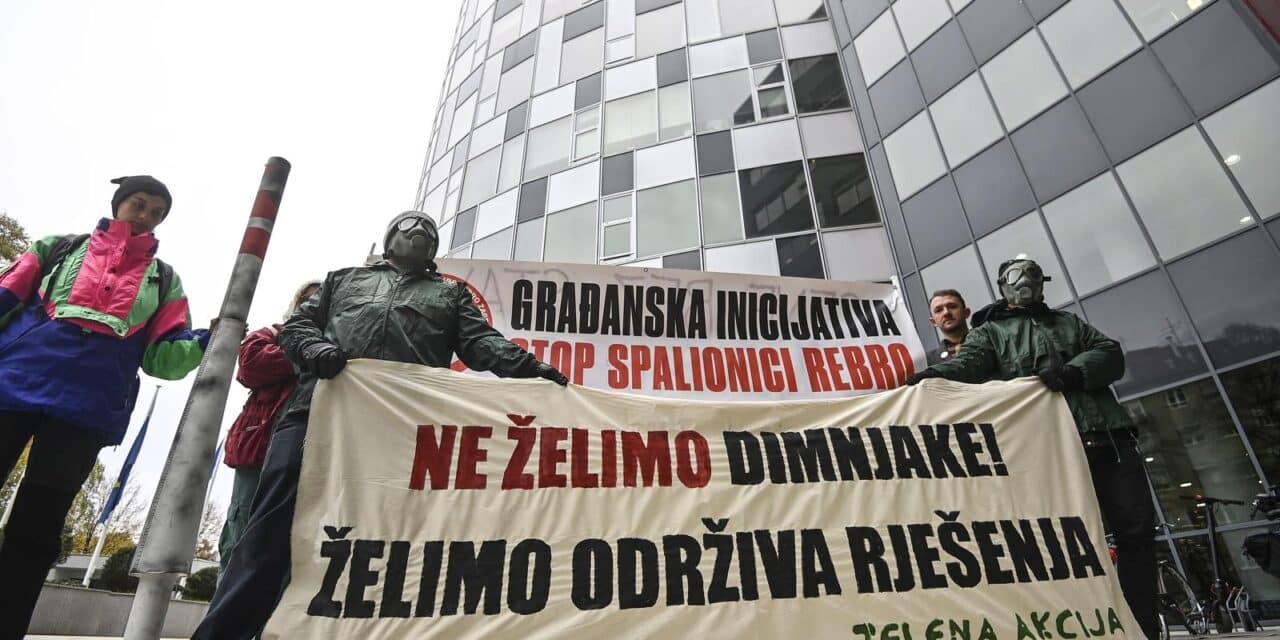Zagreb: Građanska inicijativa Maksimir za Zagreb i udruga Zelena akcija održali konferenciju vezano uz spalionicu na Rebru