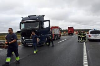 Prometna nesreća na autocesti A3 Bregana-Lipovac između čvora Nova Gradiška i čvora Okučani