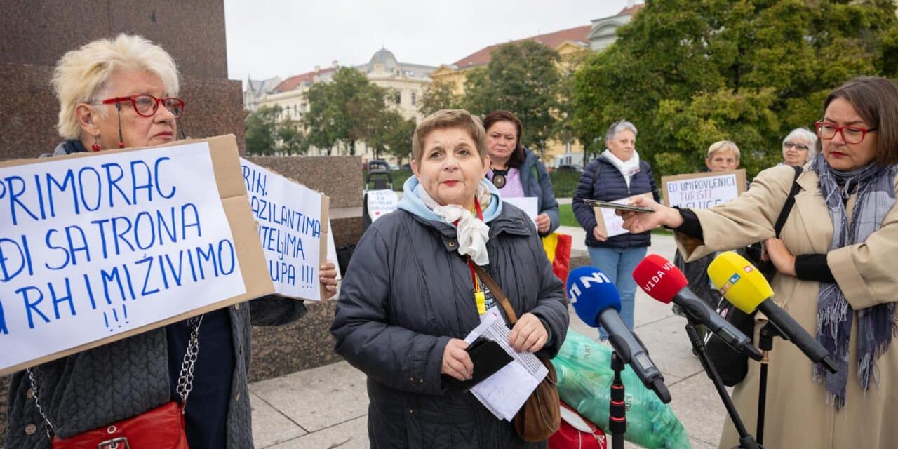Zagreb: Prosvjed “Klupa nije krevet, ulica nije dnevni boravak”