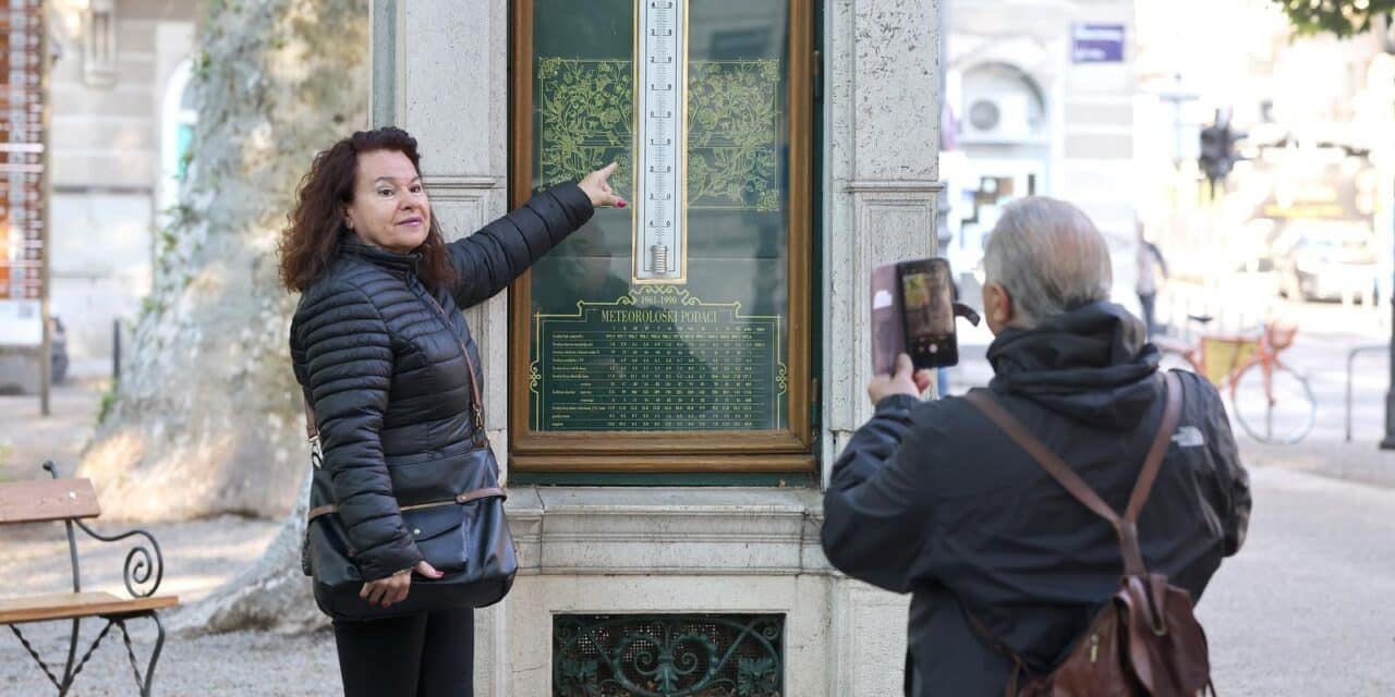 Sunčano i hladno jutro u Zagrebu
