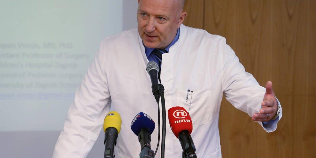 Zagreb: Izlazak iz bolnice najmanje bebe koja je preživjela kompleksnu abdominalnu operaciju