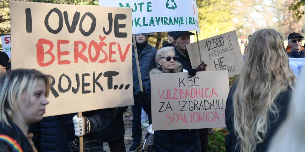 Spalionica Rebro Korupcija Prosvjed Maksimir za Zagreb