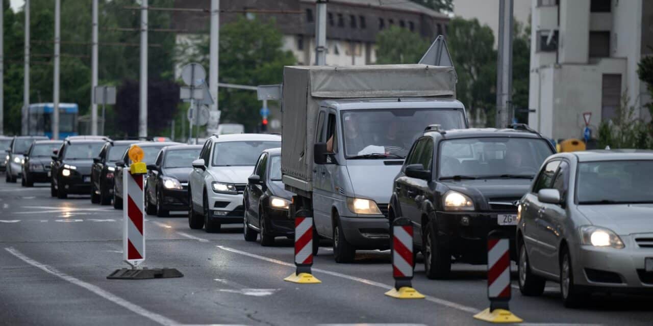 Zagreb: Zbog radova zatvoren dio Horvaćanske ceste