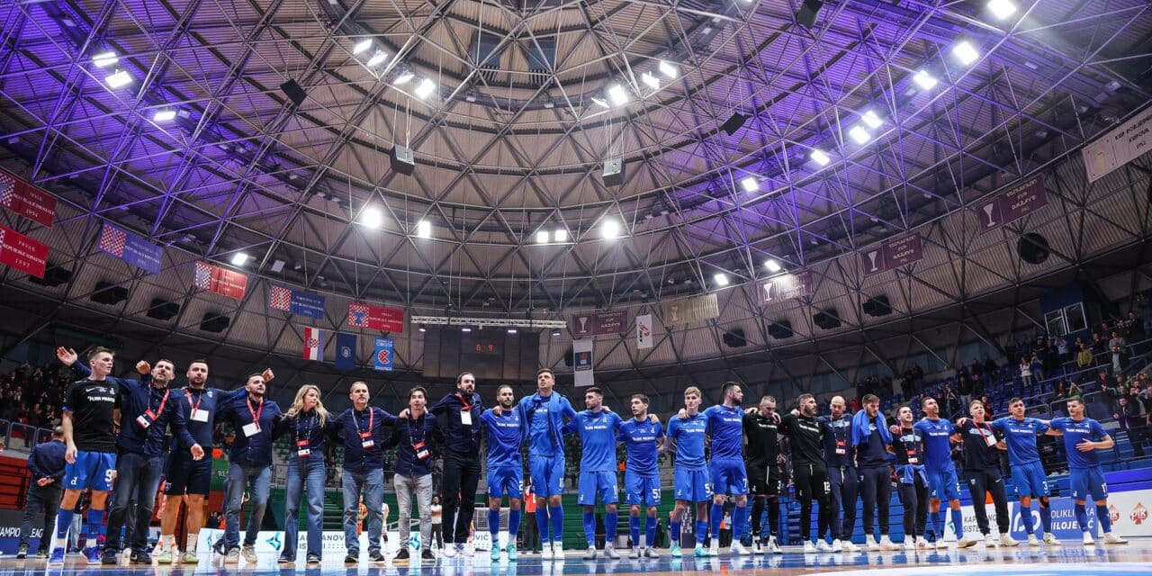 Susret Futsal Dinama i Etoile Lavalloisea u 2. kolu Elitne runde Lige prvaka