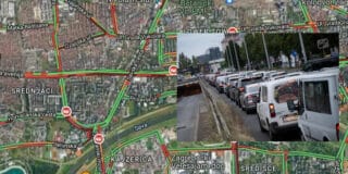 istraživanje prometne gužve google maps Zagreb