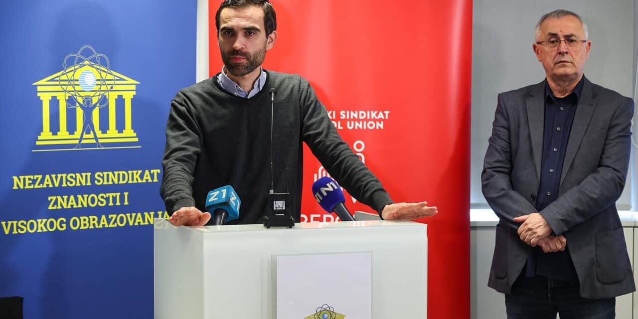 sindikat Markov trg prosvjed Preporod štrajk