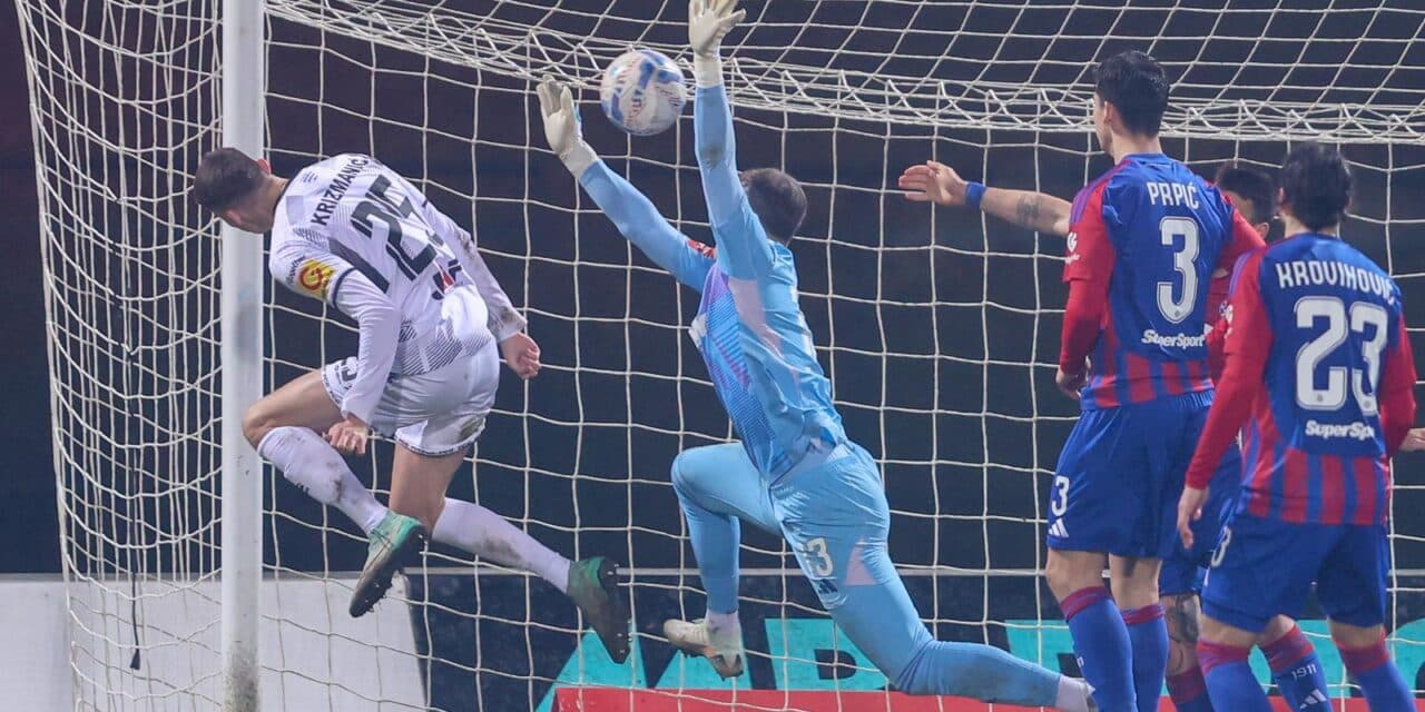 Velika Gorica: Gorica pobijedila Hajduk 1:0, Banić obranio penal Livaji u zadnjim sekundama