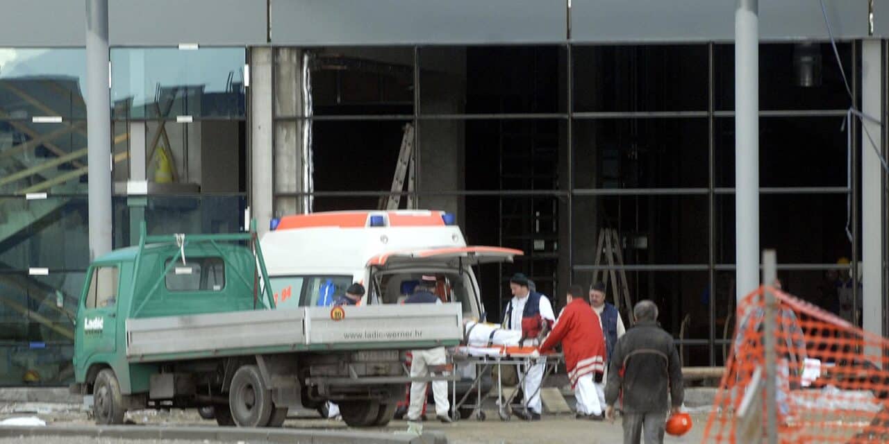 gradilište nesreća hitna