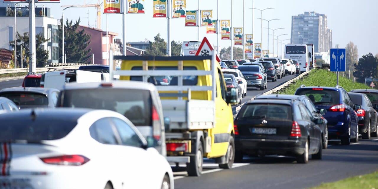 Zagreb: Velike prometne gužve zbog radova na podvožnjaku Savska cesta – Slavonska avenija