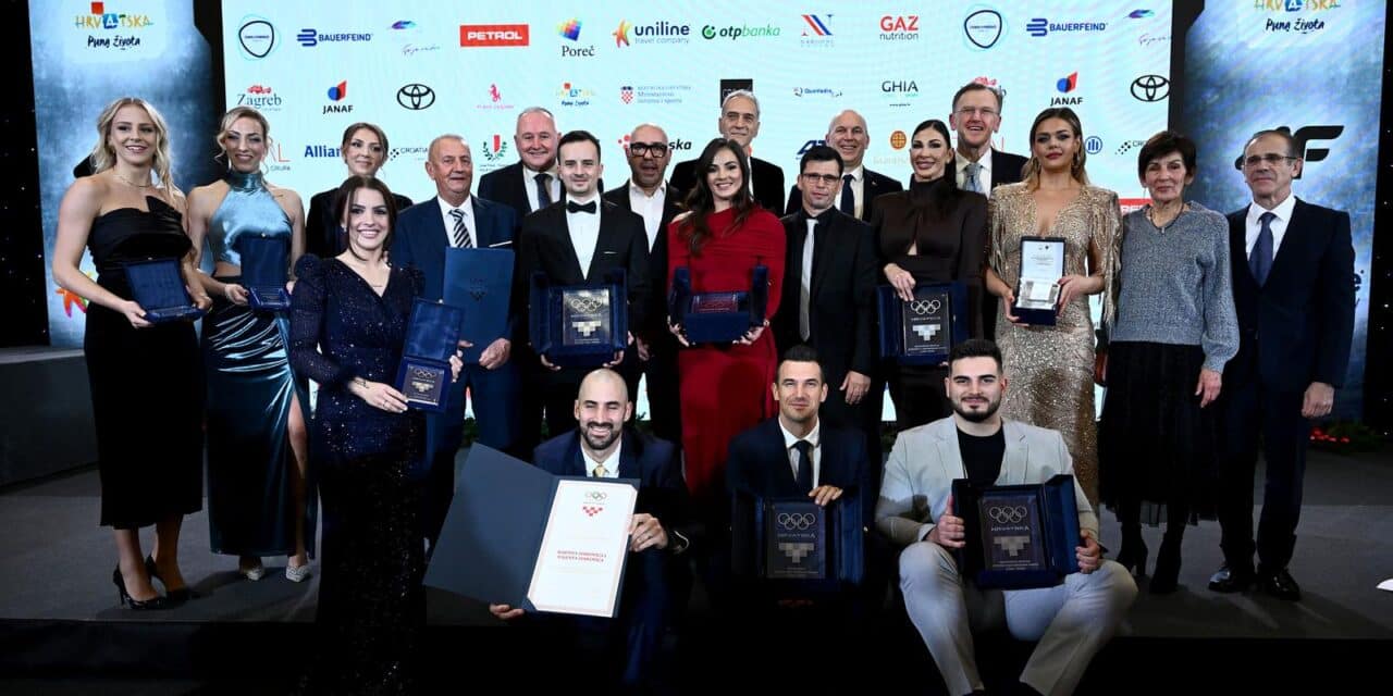 Zagreb: Hrvatski olimpijski odbor dodijelio priznanja najboljim sportašima