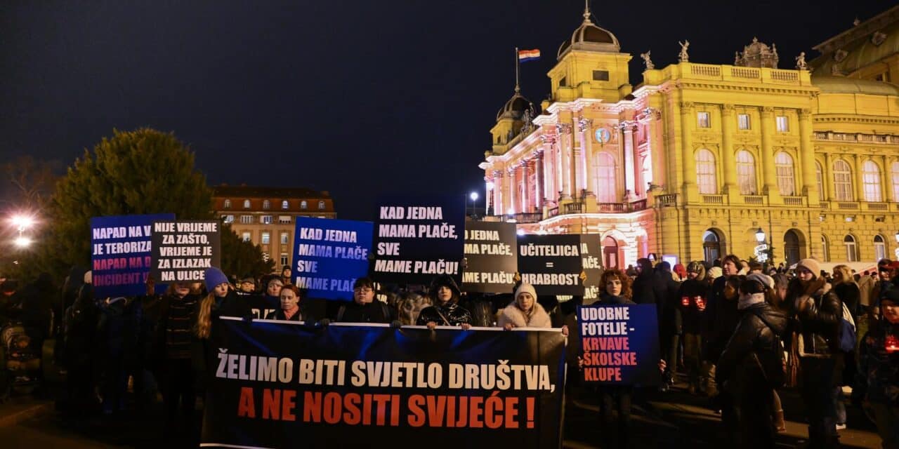 Zagreb: Počelo okupljanje sudionika mirnog mimohoda Za sigurnu školu