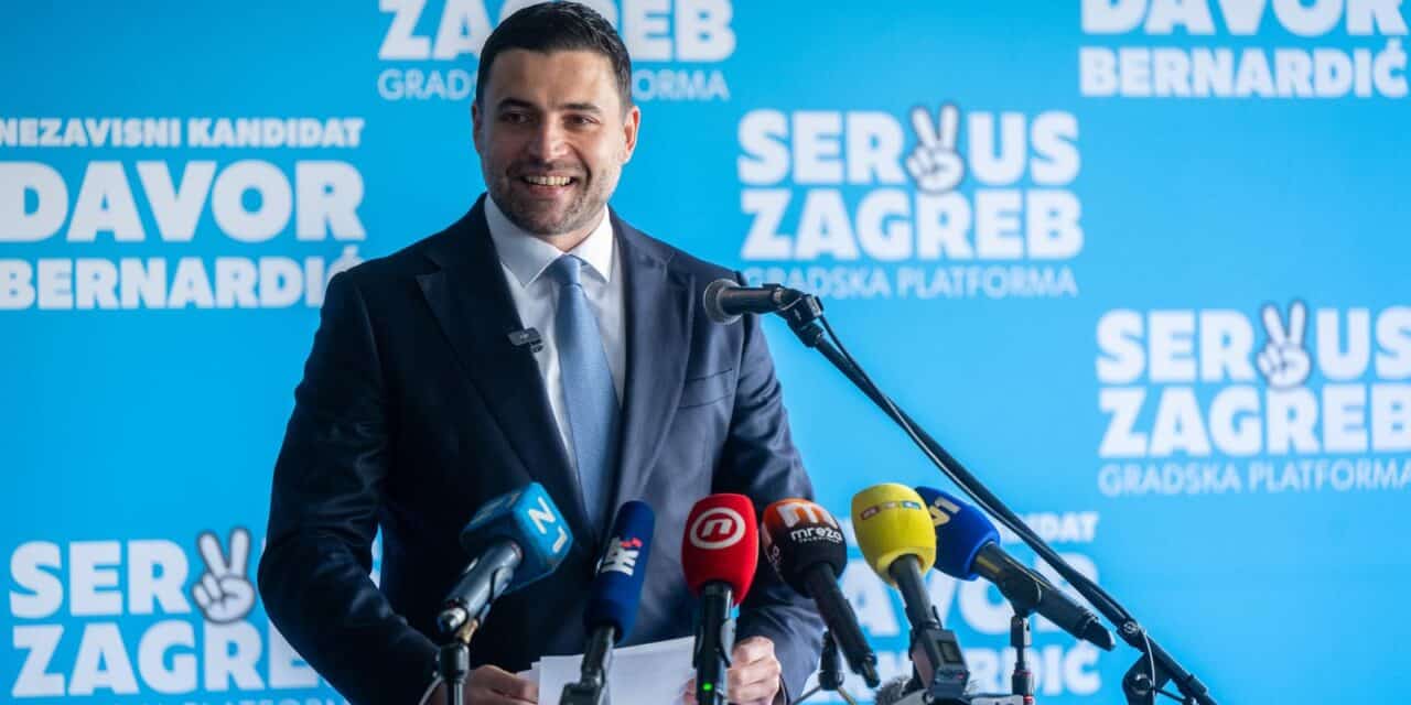 Zagreb Tomašević Bernardić izbori za gradonačelnika
