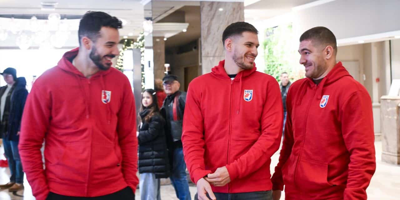 Zagreb: Okupljanje rukometne reprezentacije u hotelu Westin