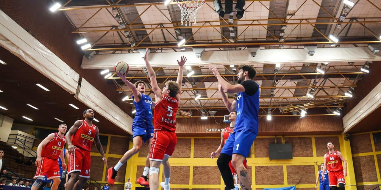 Zagreb: Cibona i Borac Mozzart susreli se u 14. kolu ABA lige