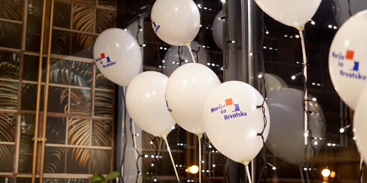 Zagreb: Izborni stožer predsjedničke kandidatkinje Marije Selak Raspudić