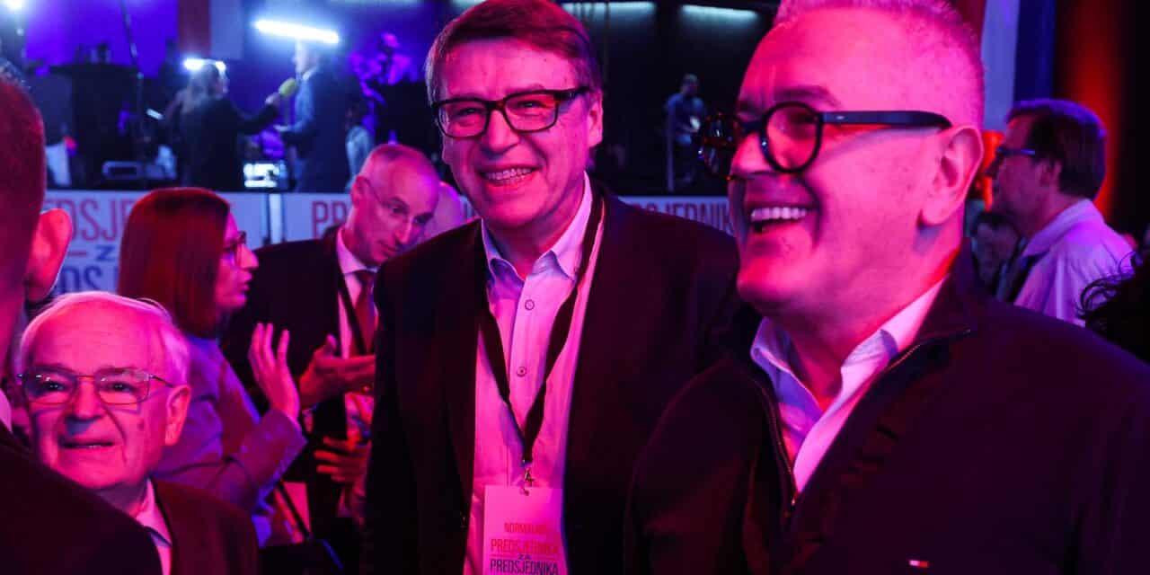 Zagreb: Izborni stožer predsjedničkog kandidata Zorana Milanovića u Tvornici Kulture