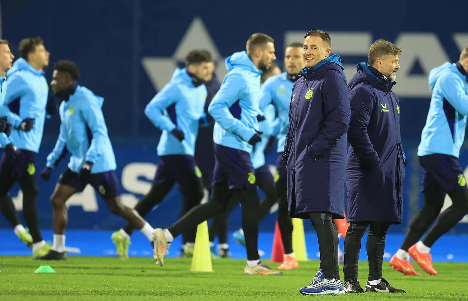 Zagreb: GNK Dinamo odradio prvi trening pod vodstvom novog trenera Fabia Cannavara