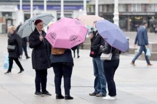 Zagreb: U unutrašnjosti Hrvatske danas pretežno oblačno s mjestimičnom kišom