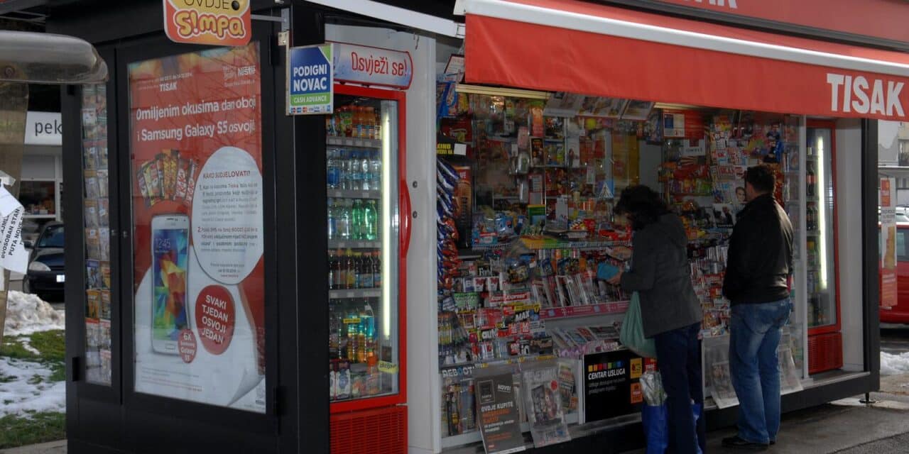 kiosk pljačka