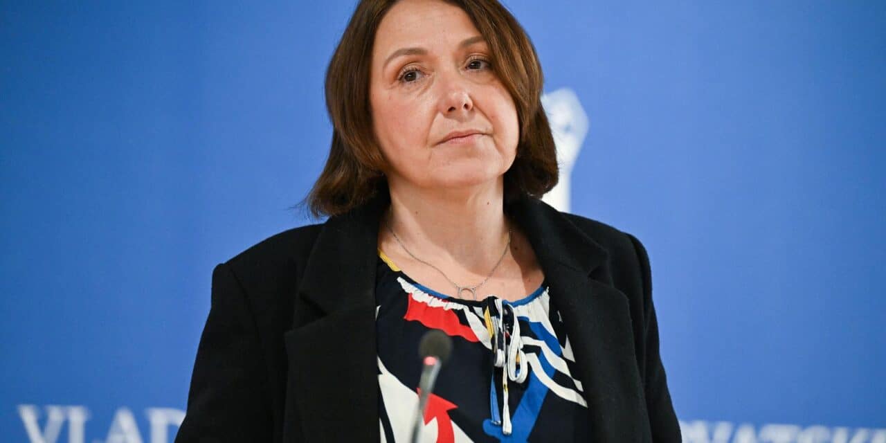 Zagreb: Irena Hrstić dala je izjavu nakon sjednice Vlade