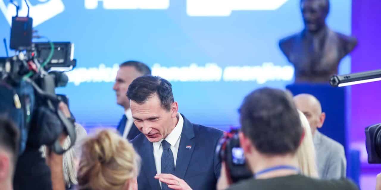 Zagreb: Dragan Primorac stigao u izborni stožer