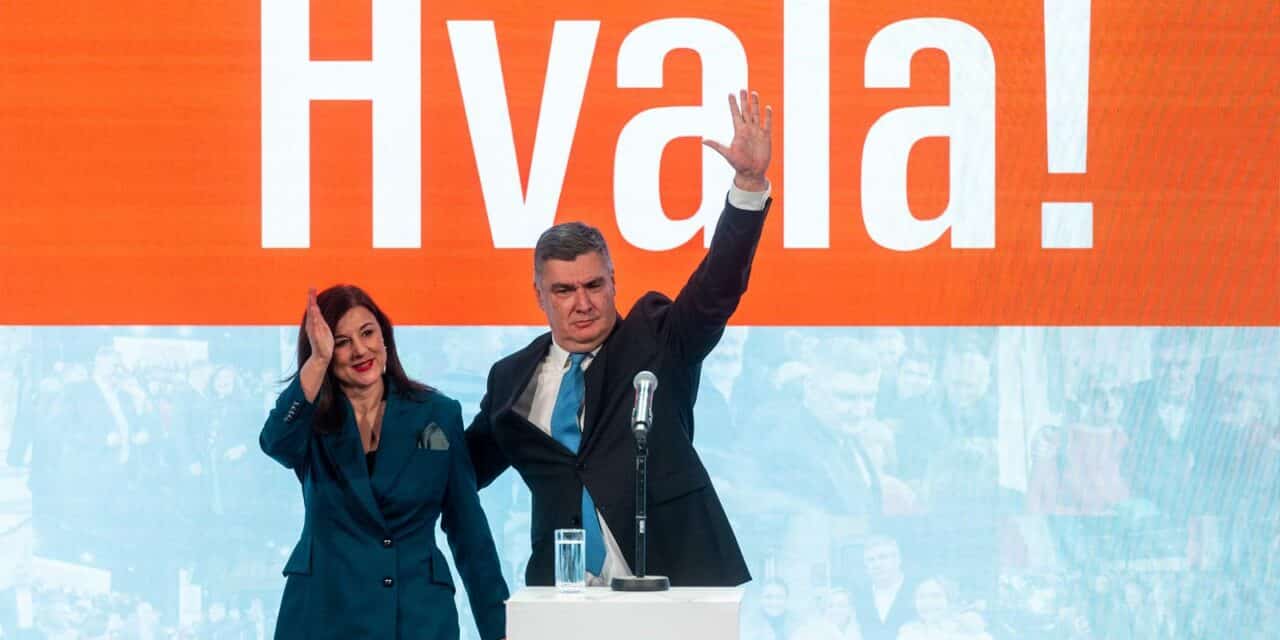 Zagreb: Zoran Milanović pobijedio na predsjedničkim izborima
