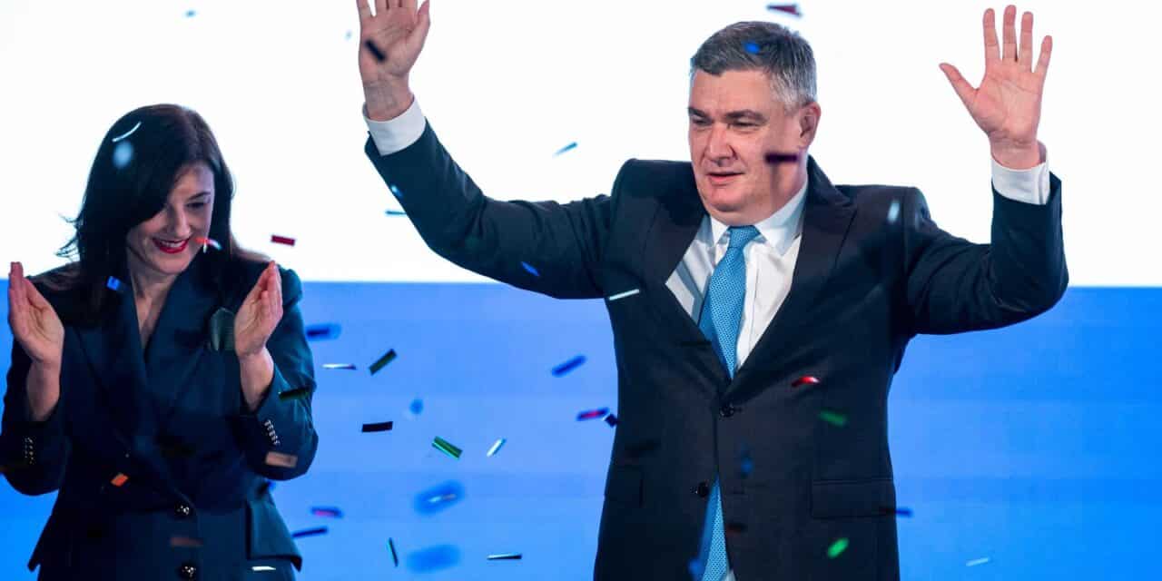 Zagreb: Zoran Milanović pobijedio na predsjedničkim izborima