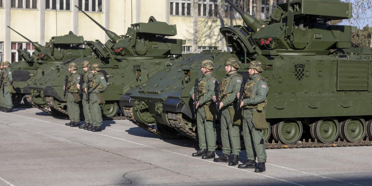 Našice: Svečana primopredaja prvih borbenih vozila Bradley